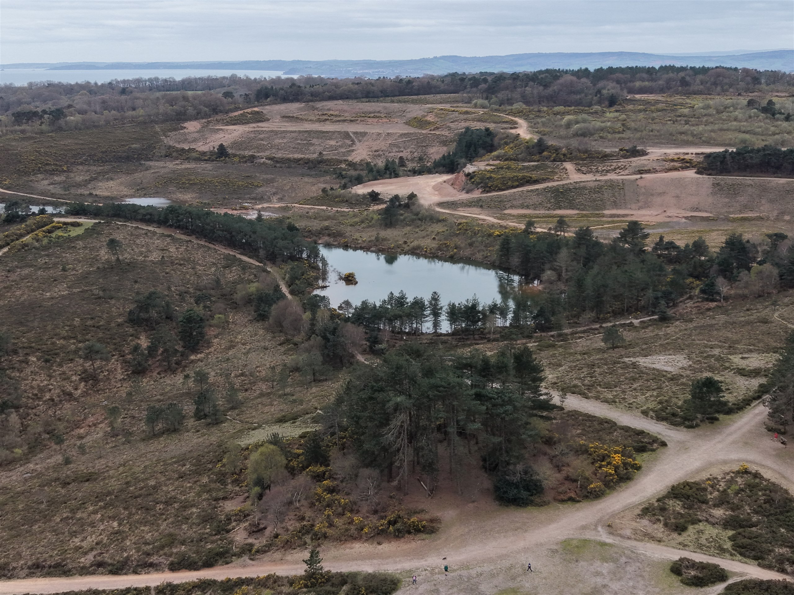High-resolution view photographed from above